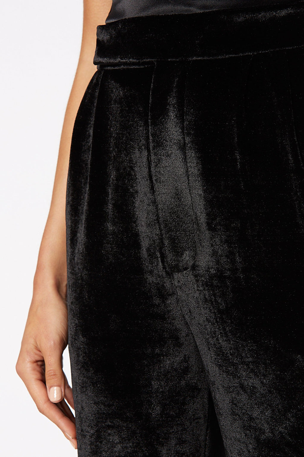 VELOUR TROUSER