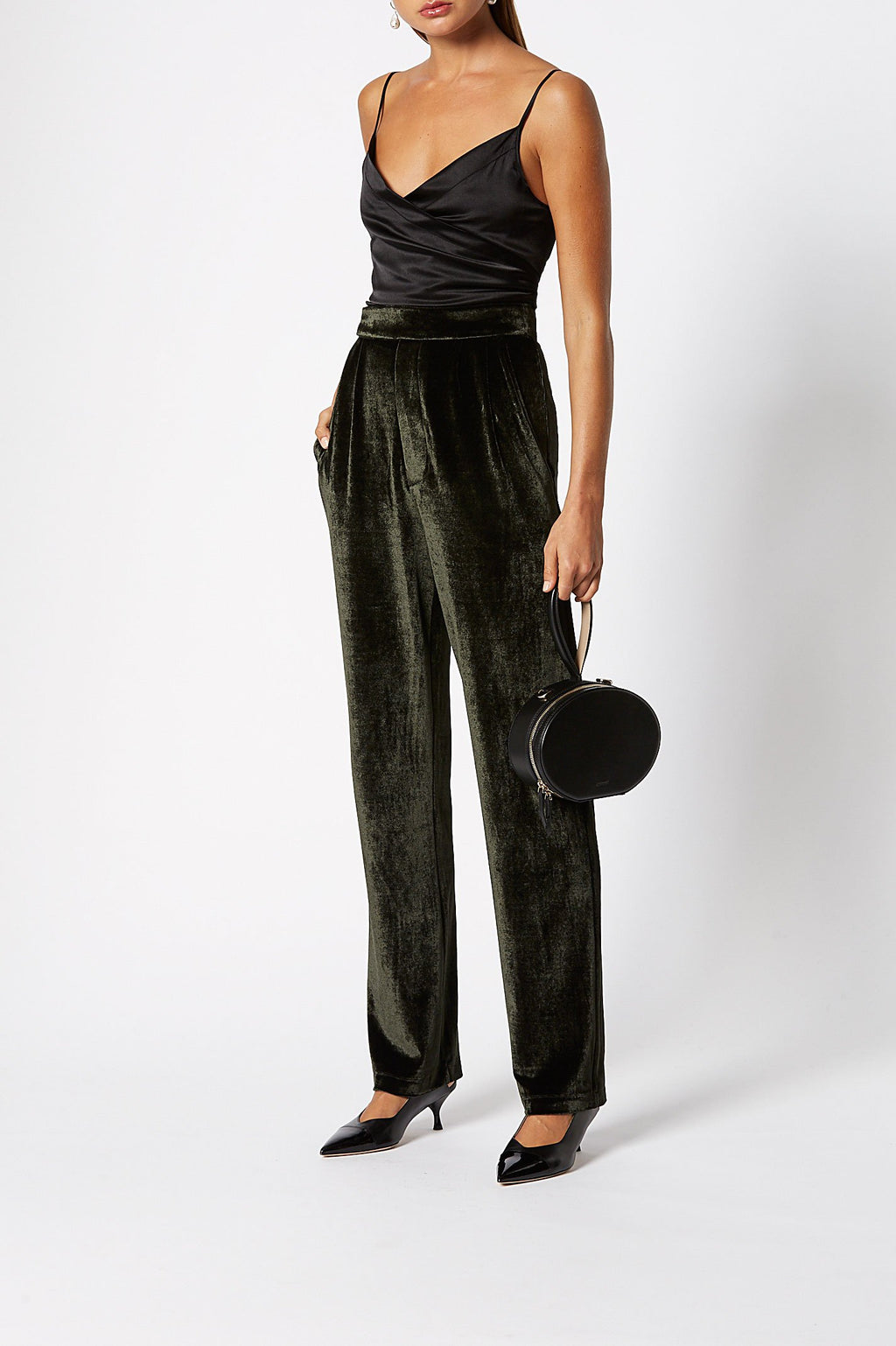 VELOUR TROUSER