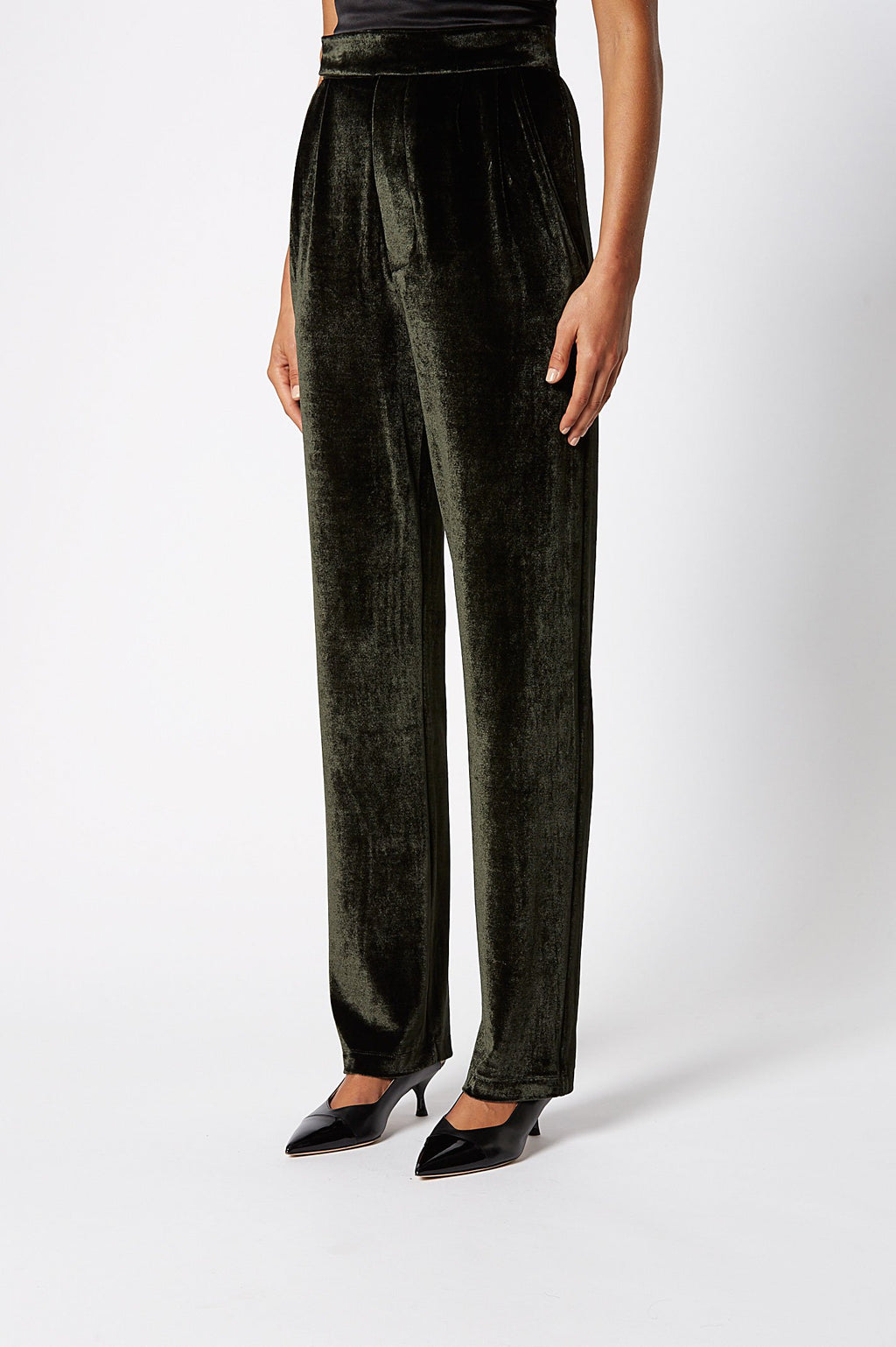 VELOUR TROUSER