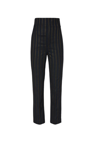 STRIPE HIGH WAIST TROUSER
