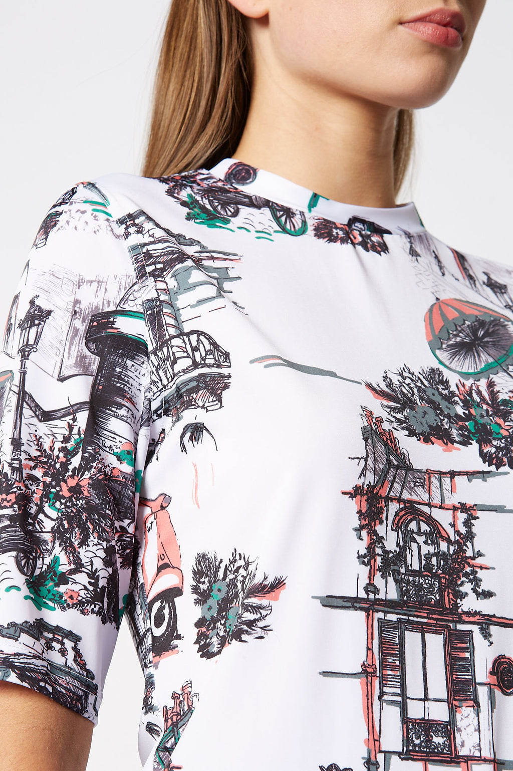 SOUVENIR PRINT TECH TEE