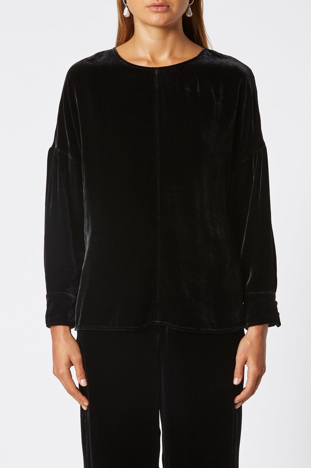 VELVET BLOUSE