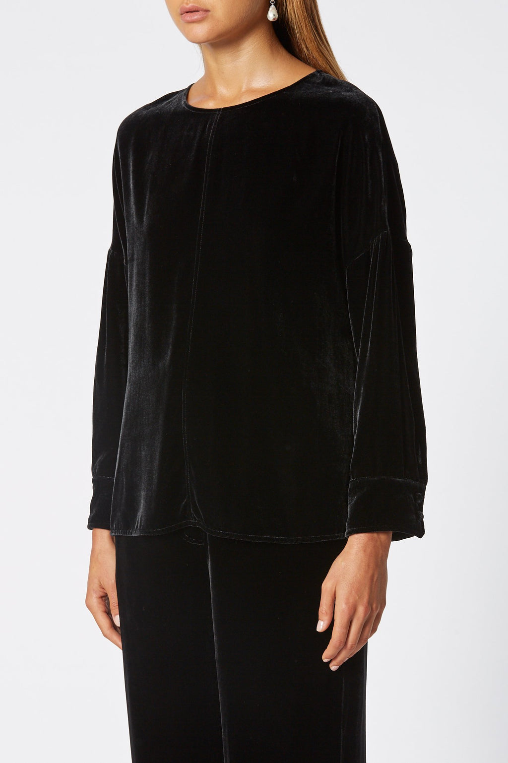 VELVET BLOUSE