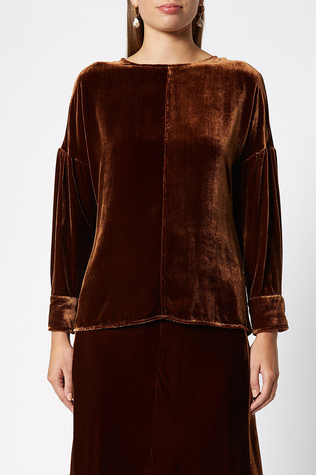 VELVET BLOUSE