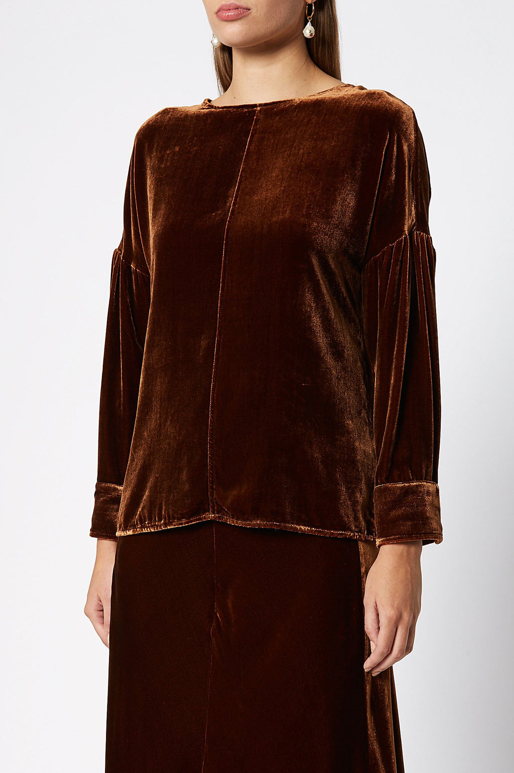 VELVET BLOUSE