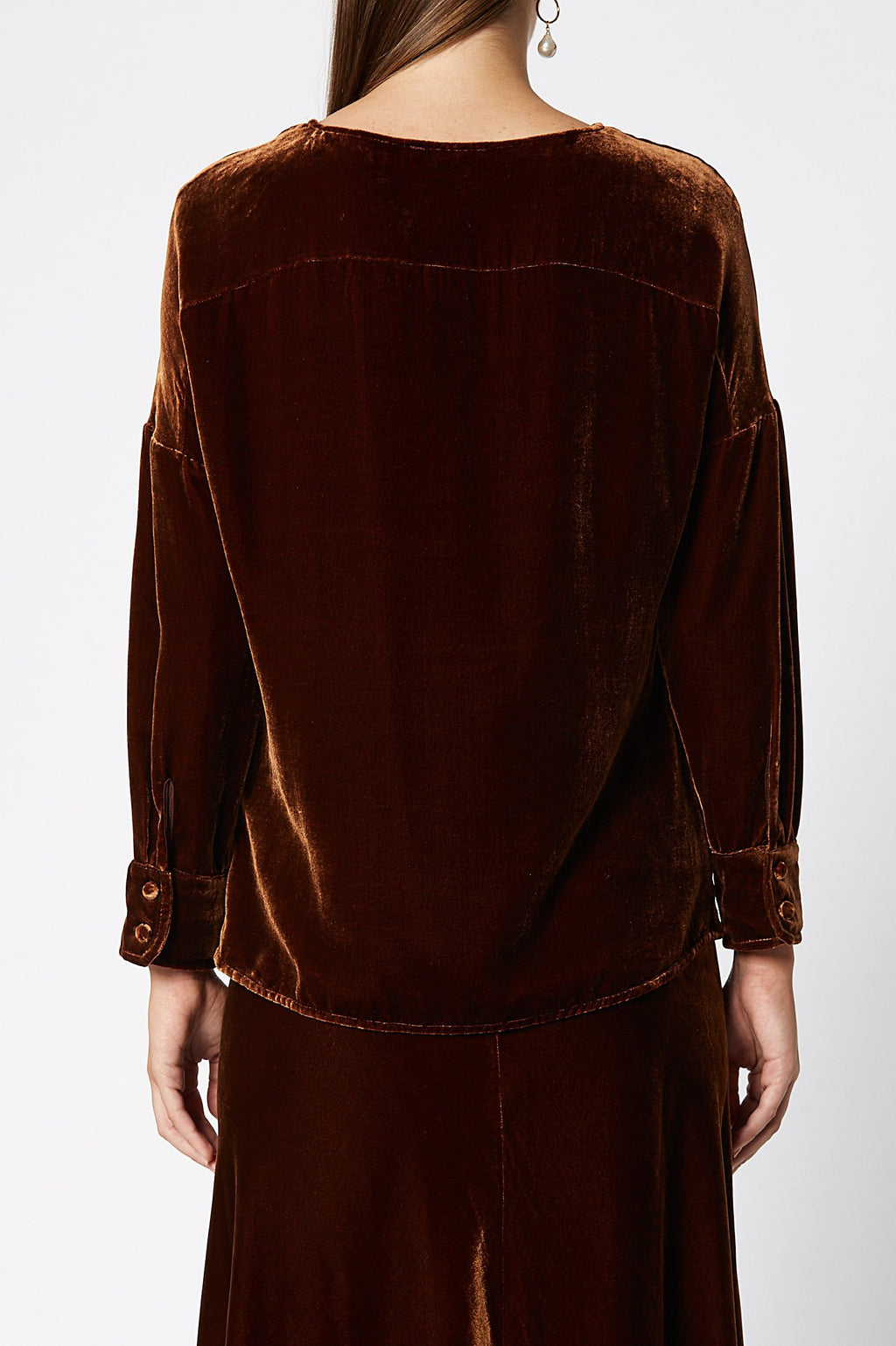 VELVET BLOUSE