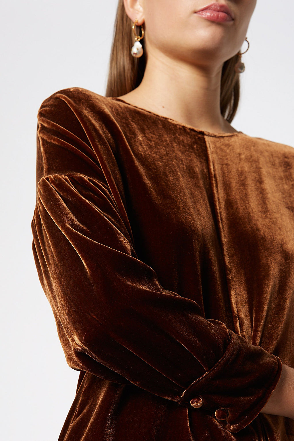 VELVET BLOUSE