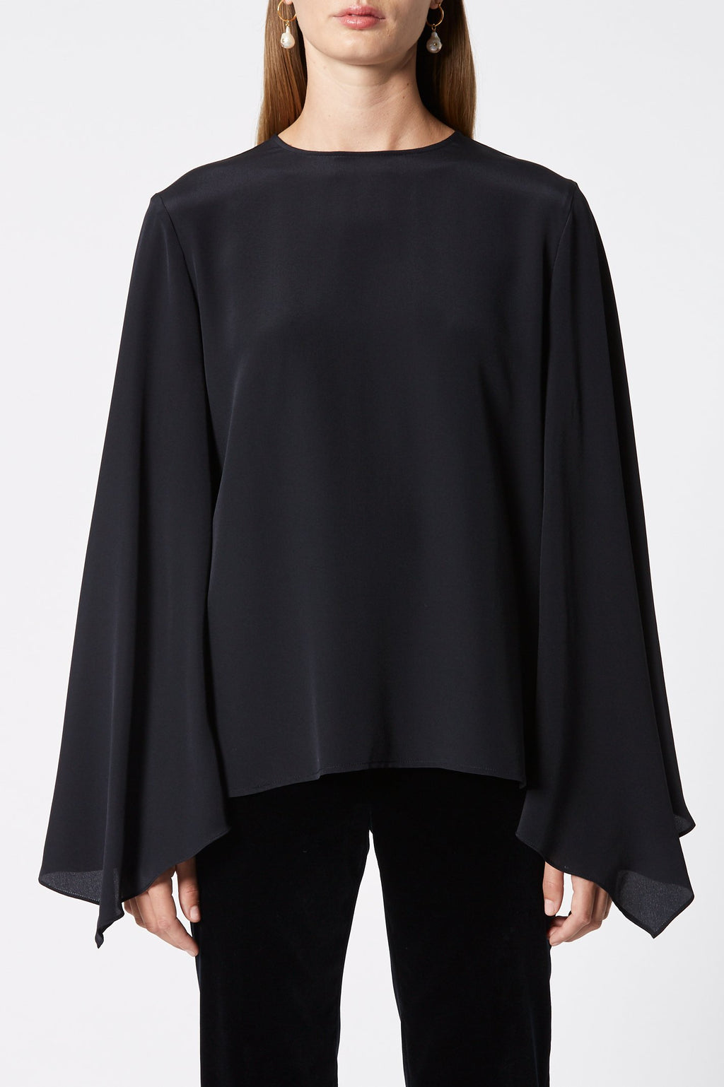 CDC FLUTE SLEEVE BLOUSE