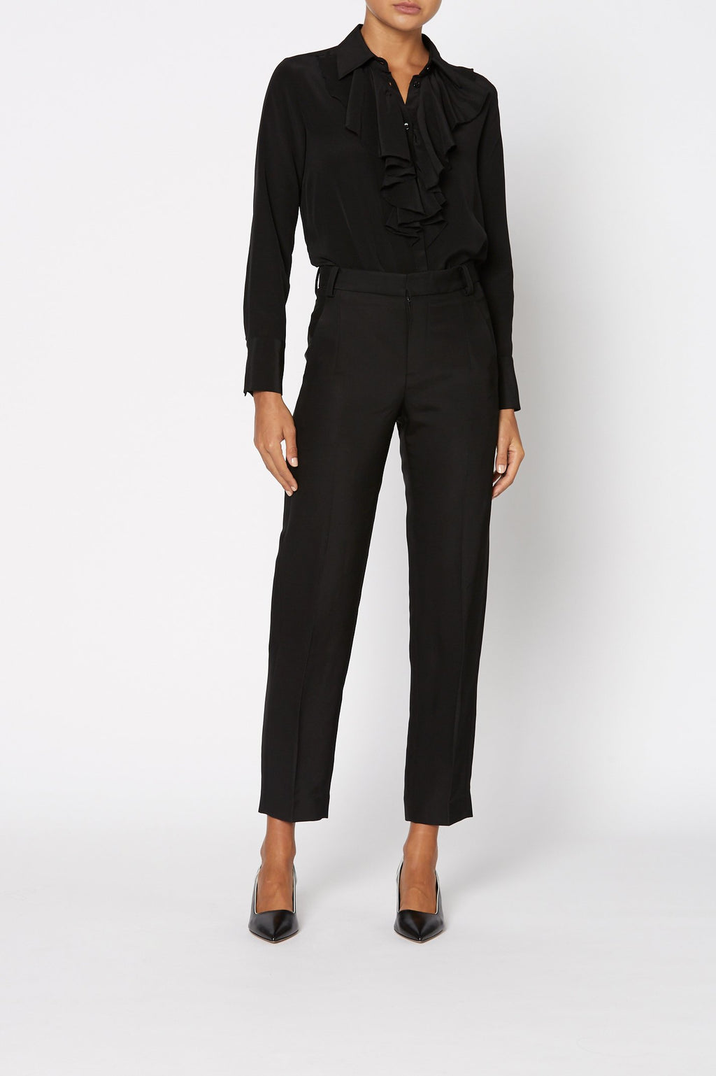 CDC RUFFLE BLOUSE
