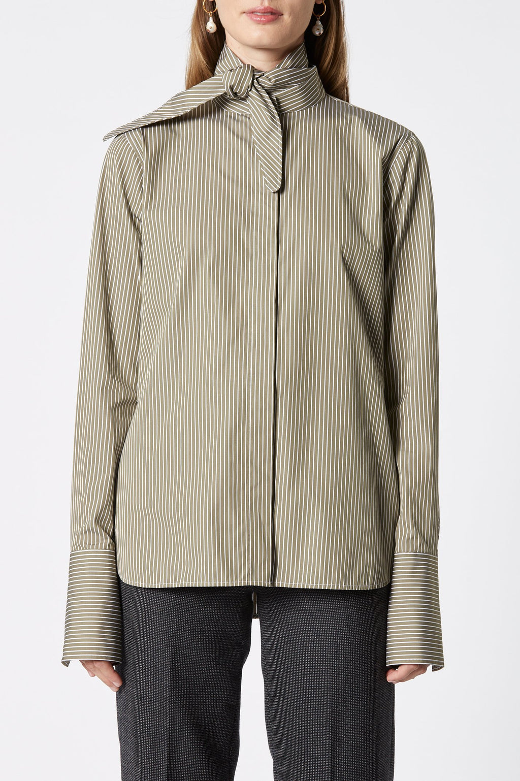 TAILORED CRAVAT SHIRT
