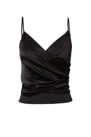 SILK WRAP CAMISOLE