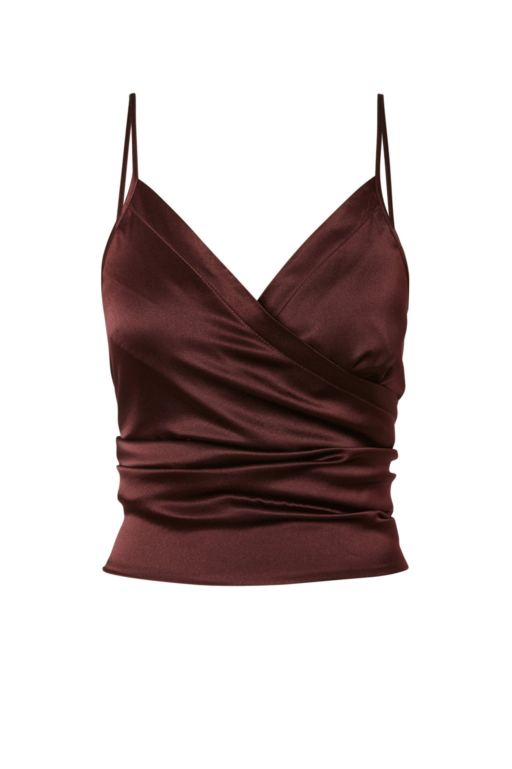SILK WRAP CAMISOLE