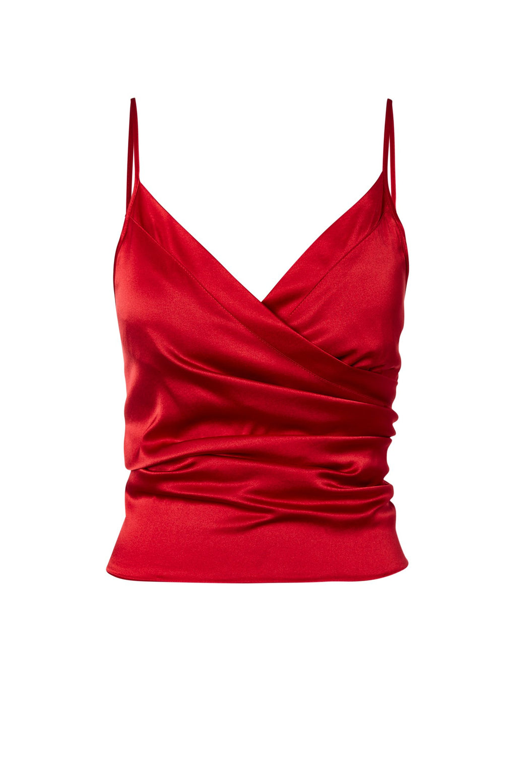 SILK WRAP CAMISOLE