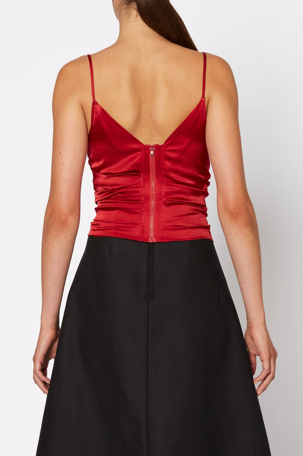 SILK WRAP CAMISOLE