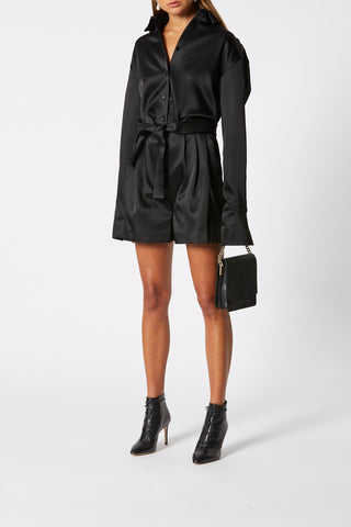 TECHNO SATIN SHIRT