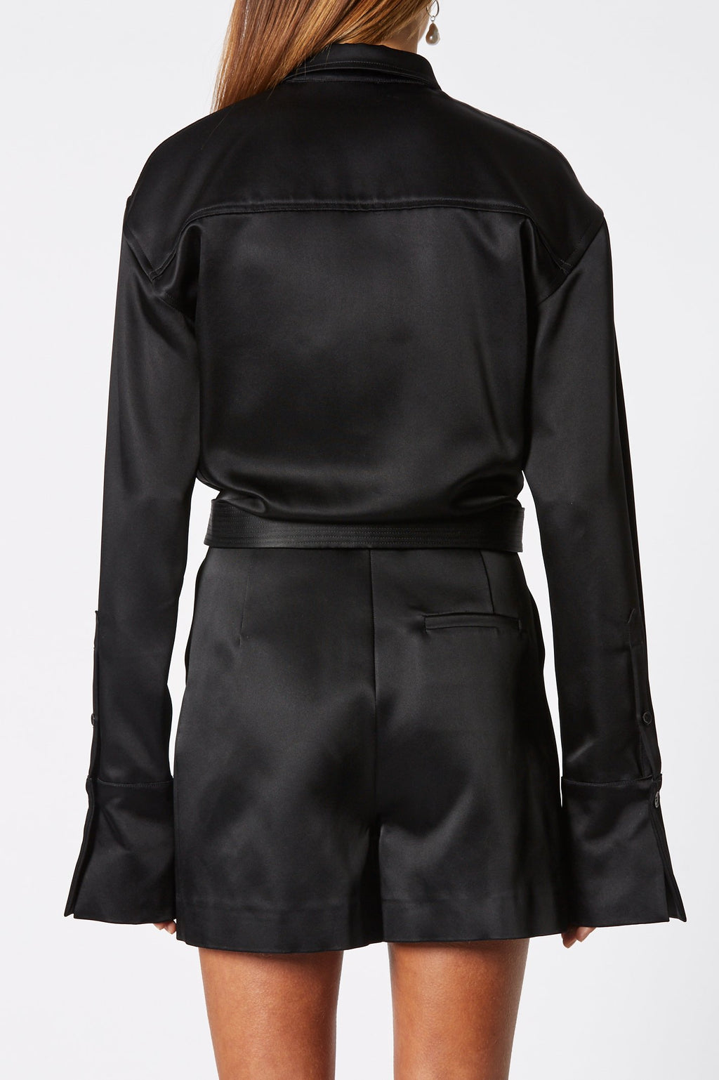 TECHNO SATIN SHIRT