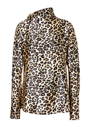 ANIMAL PRINT BLOUSE