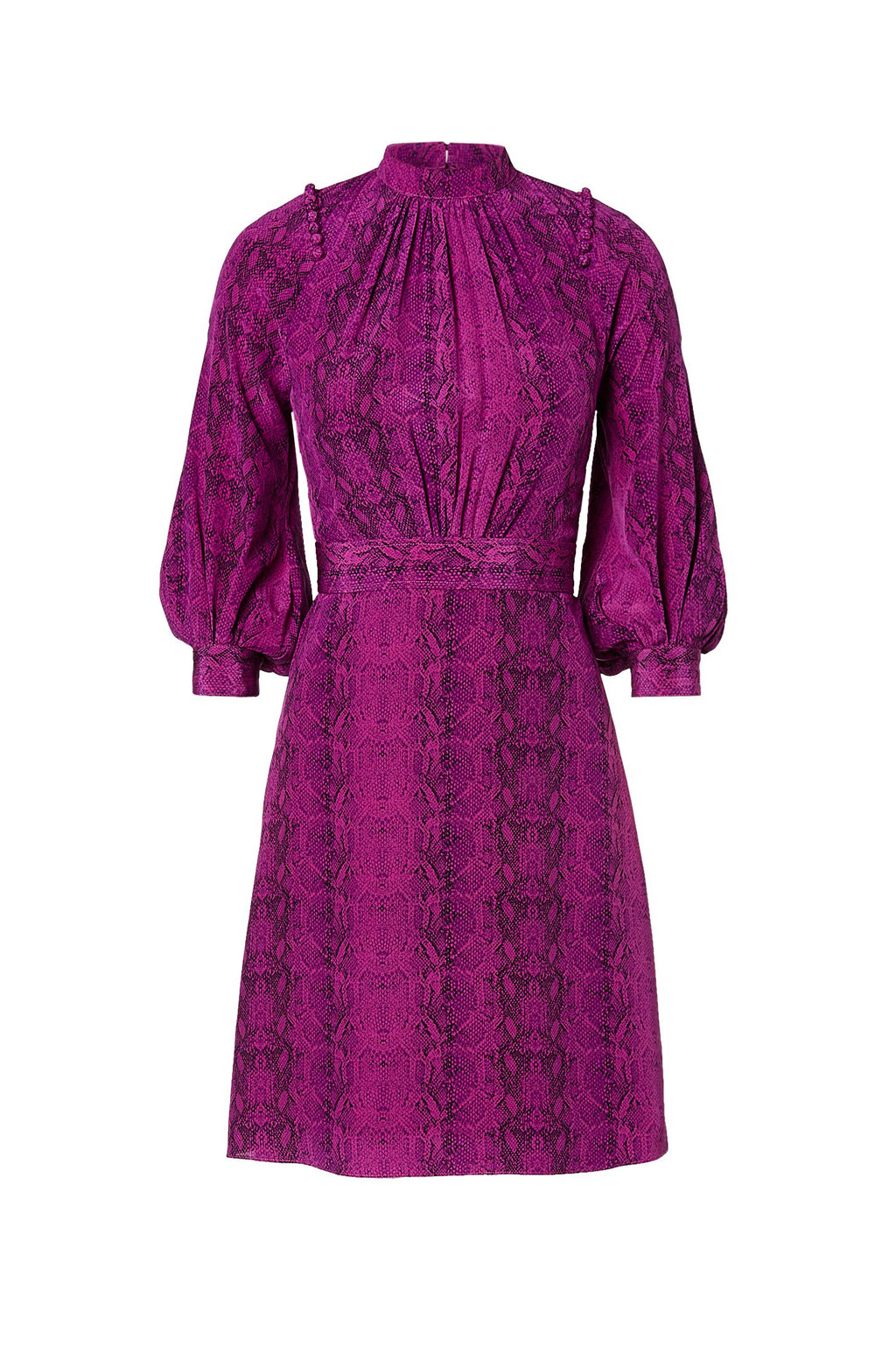 CDC REPTILE BUTTON SHLDR DRESS