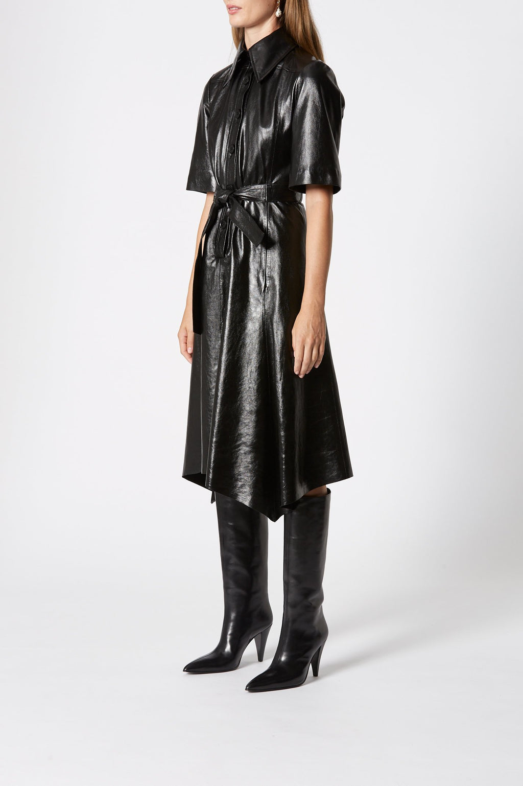 LEATHER DRESS