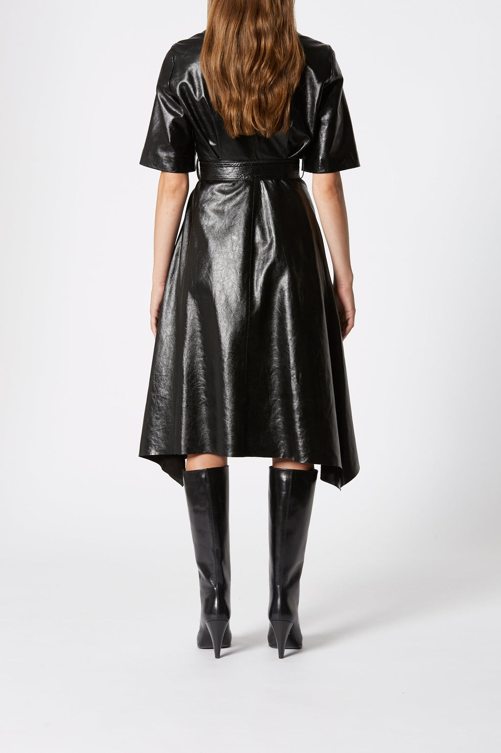 LEATHER DRESS