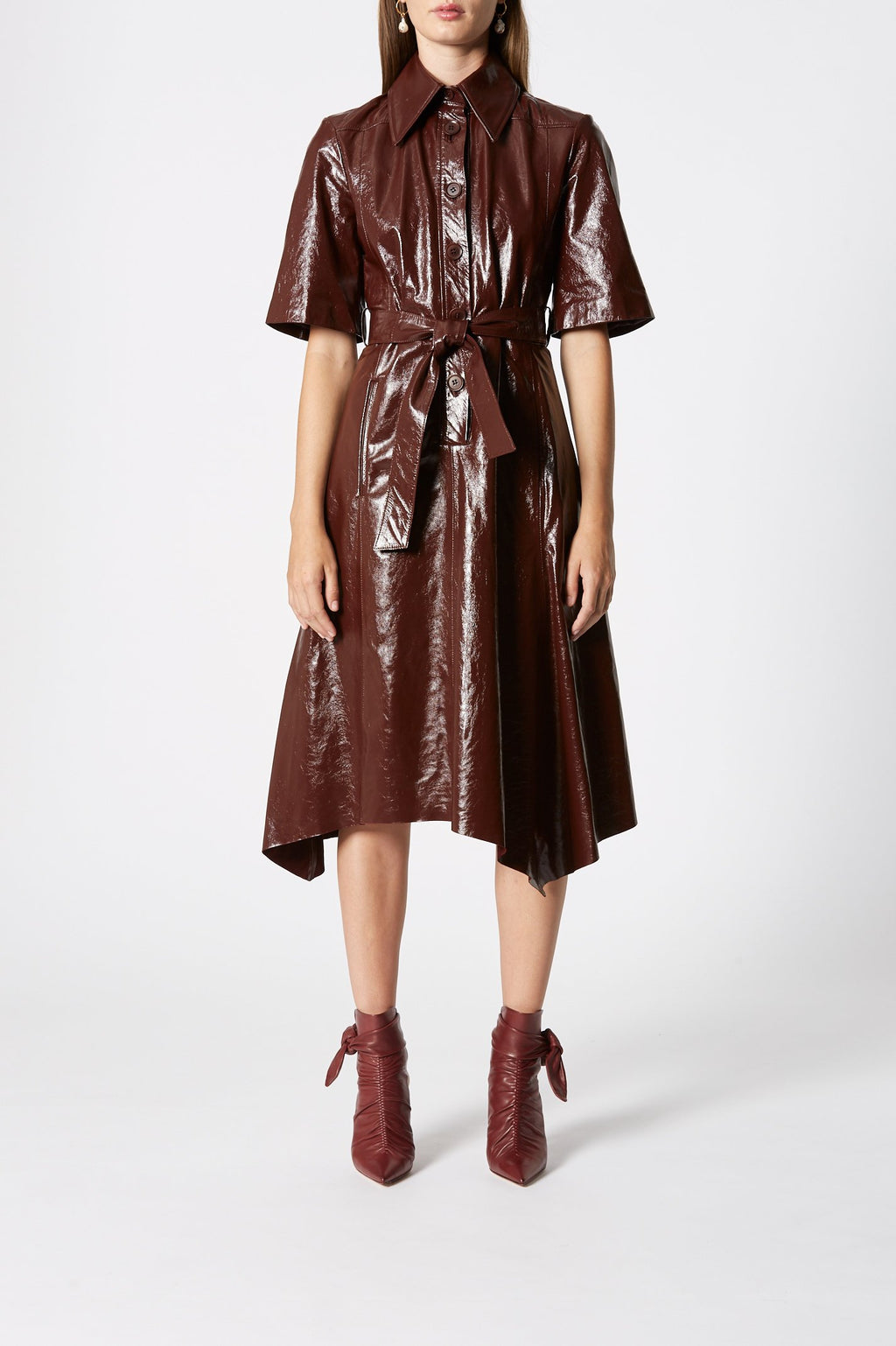 LEATHER DRESS