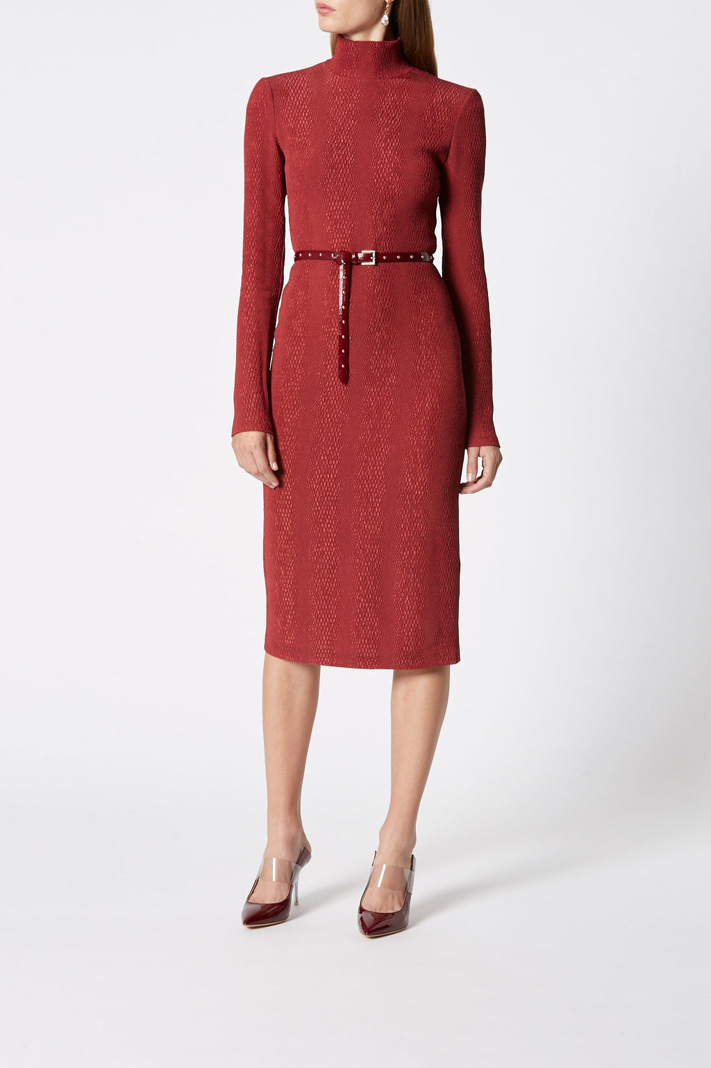 STRETCH REPTILE DRESS