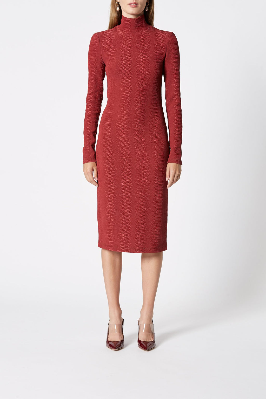 STRETCH REPTILE DRESS