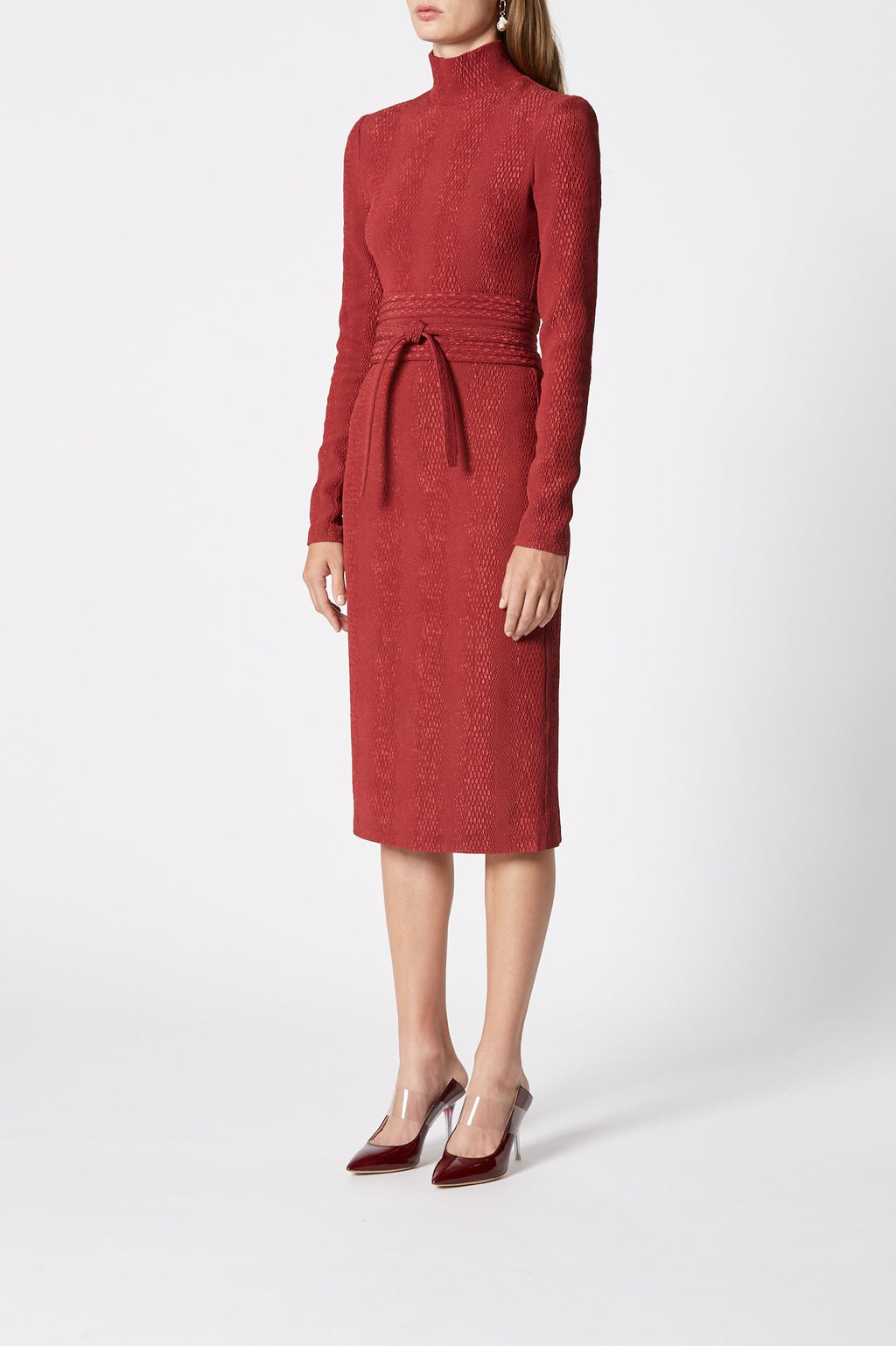 STRETCH REPTILE DRESS