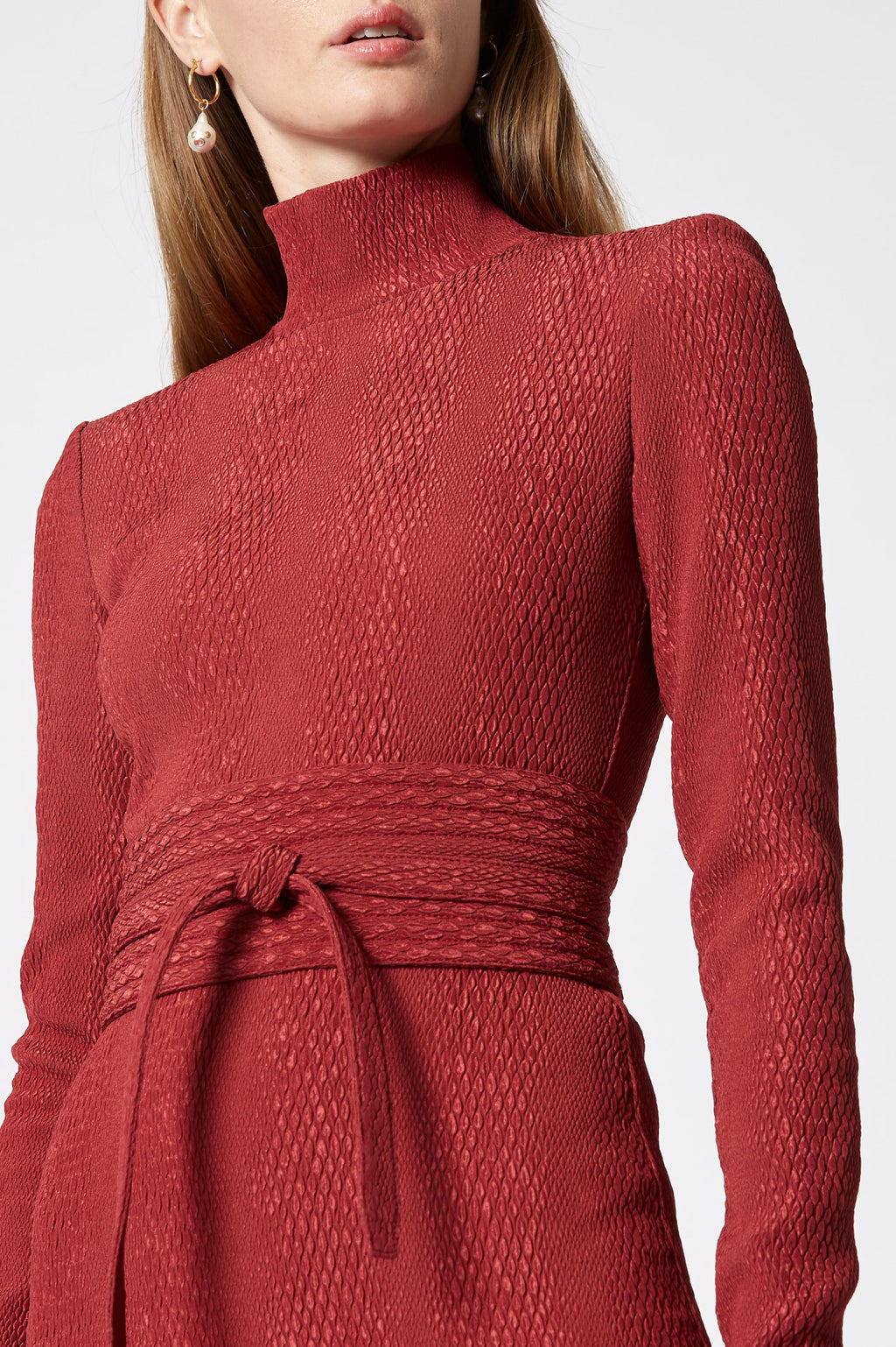 STRETCH REPTILE DRESS