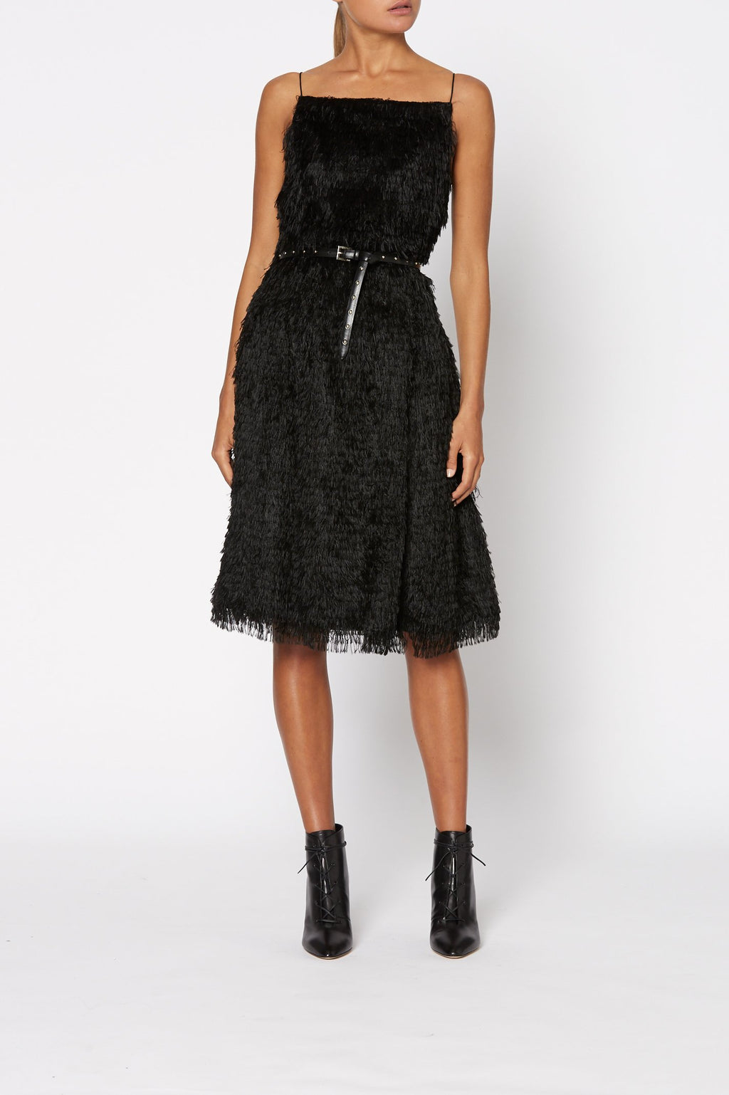 FEATHERED DRESS