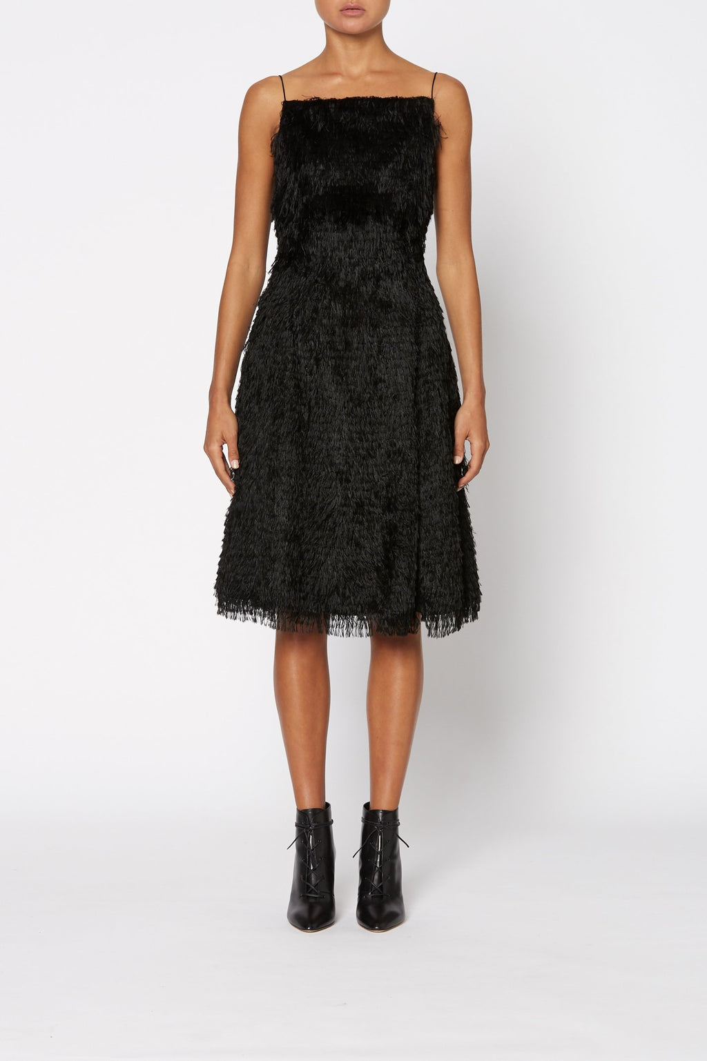 FEATHERED DRESS
