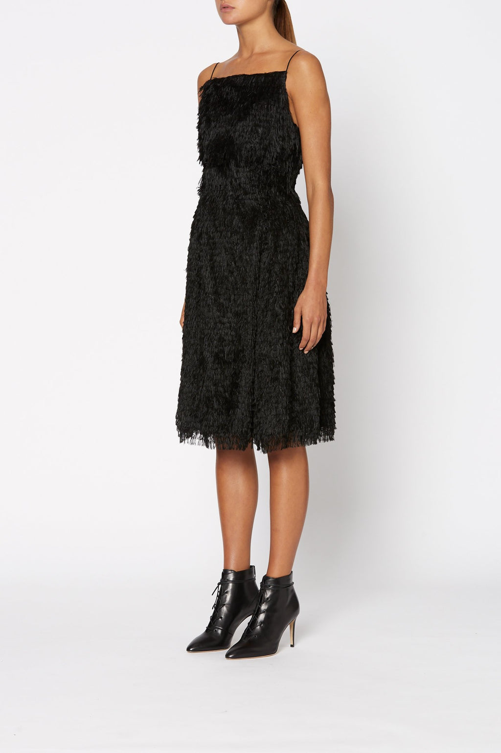 FEATHERED DRESS