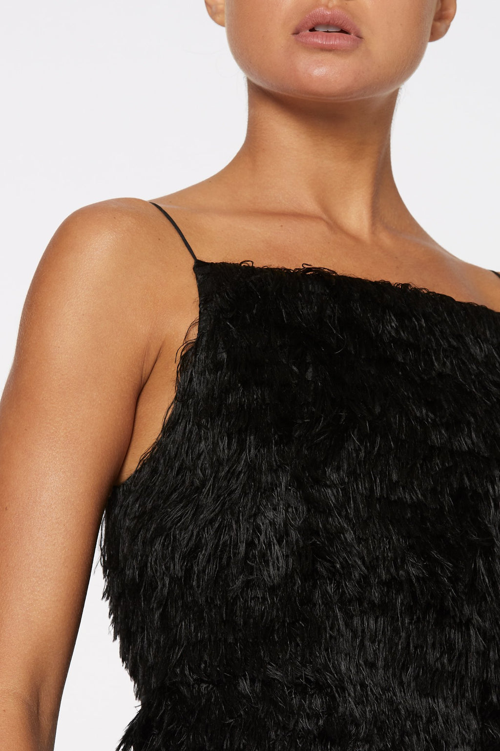 FEATHERED DRESS