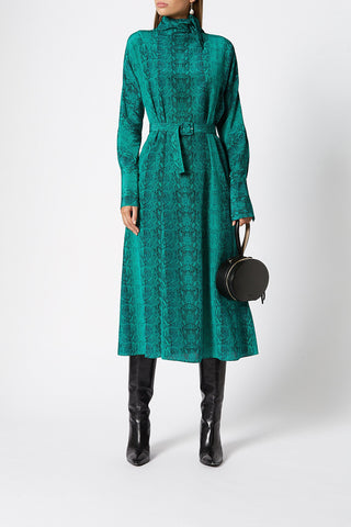 CDC REPTILE PRINT DRESS