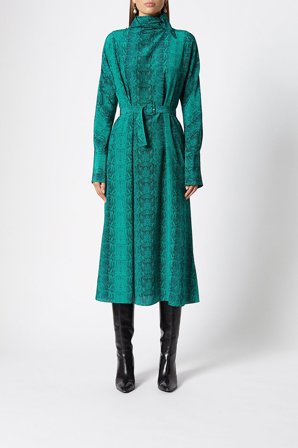 CDC REPTILE PRINT DRESS