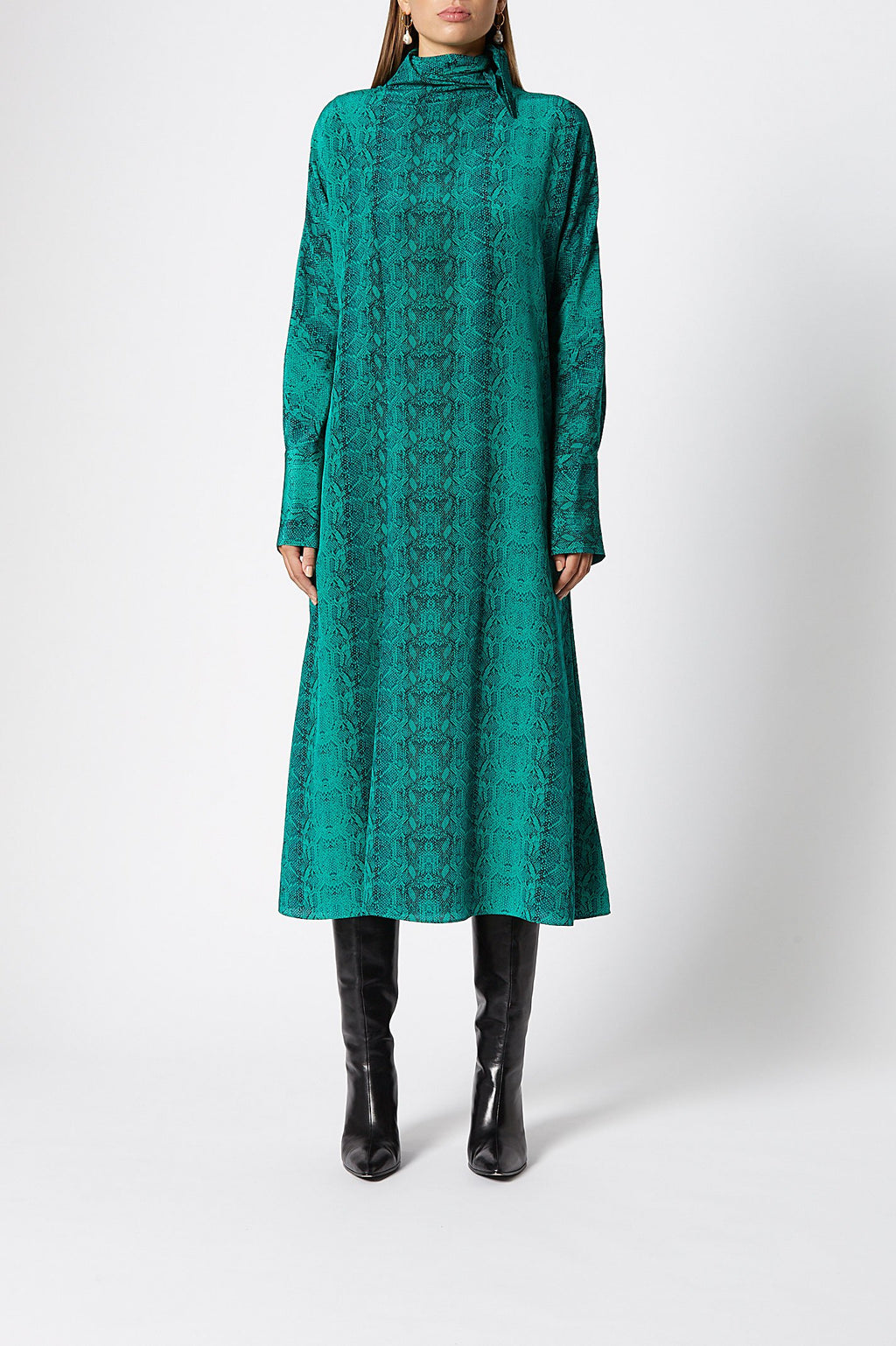 CDC REPTILE PRINT DRESS