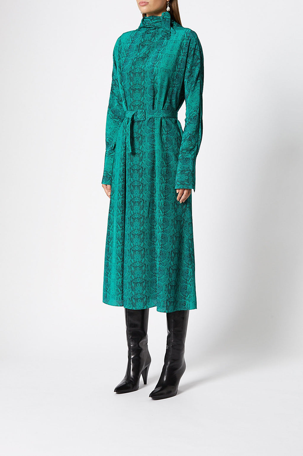 CDC REPTILE PRINT DRESS