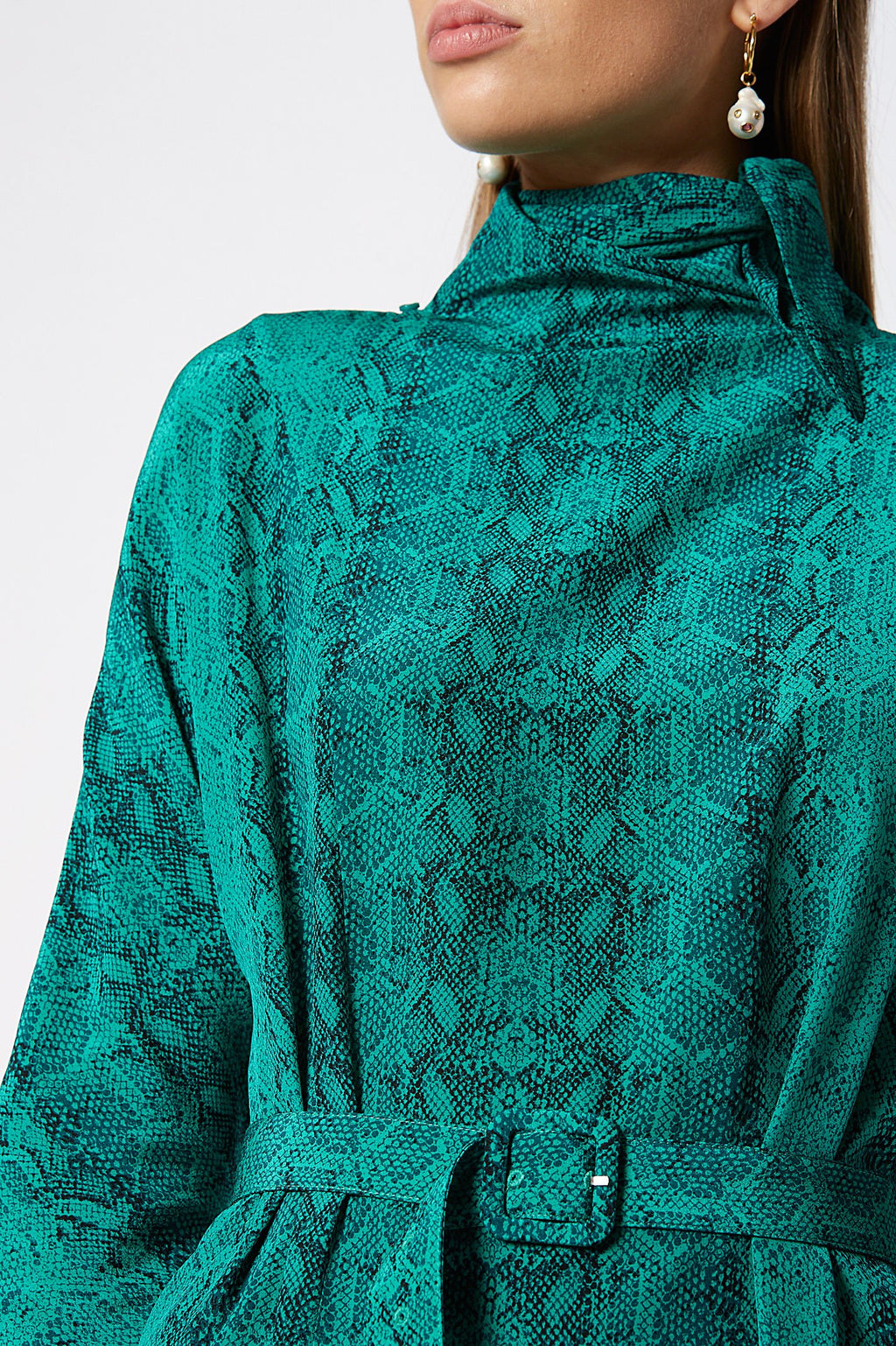 CDC REPTILE PRINT DRESS