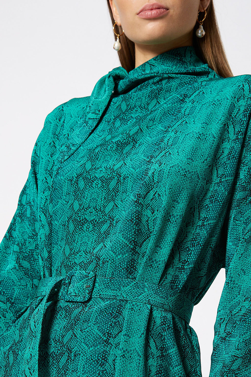 CDC REPTILE PRINT DRESS