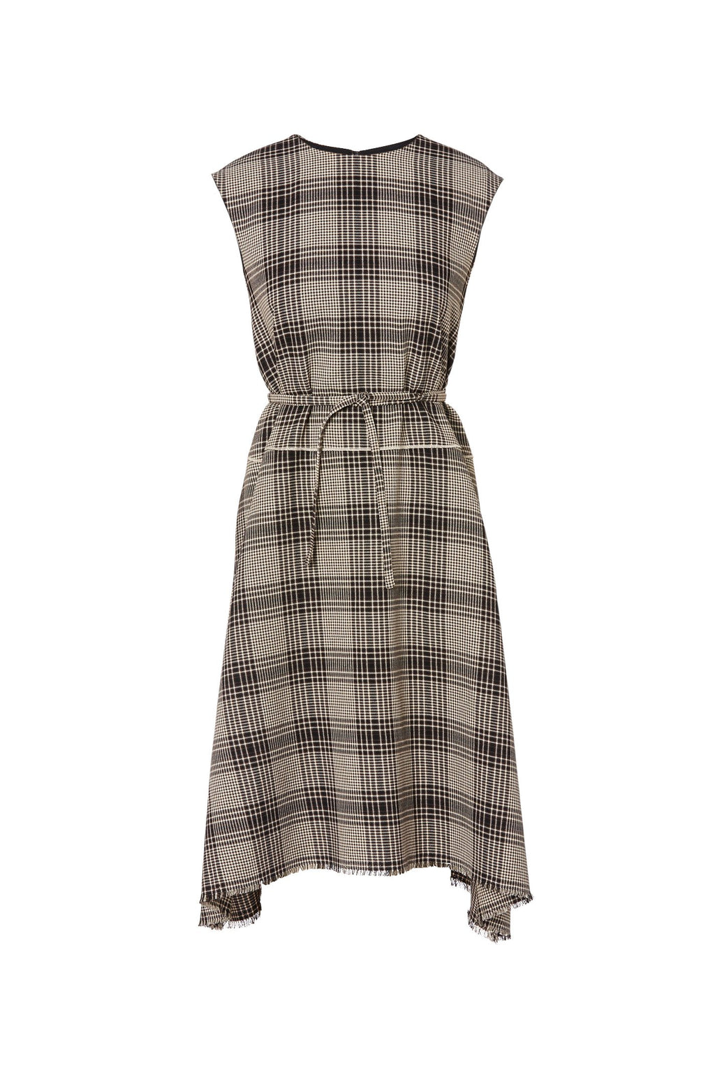 PLAID DRESS