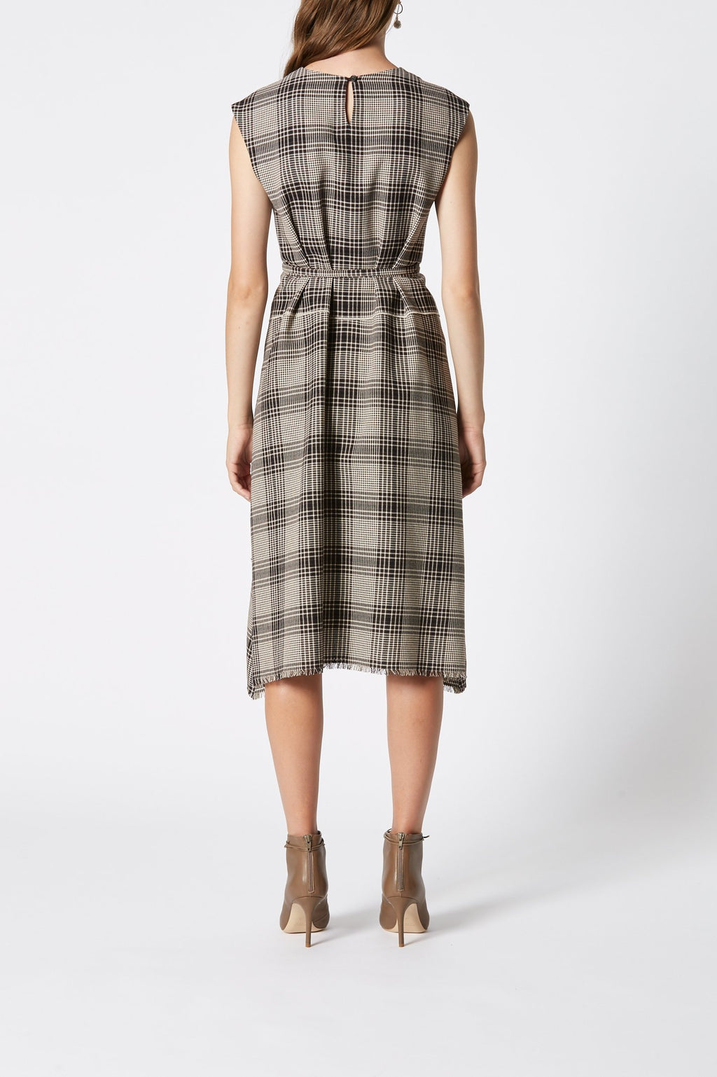 PLAID DRESS