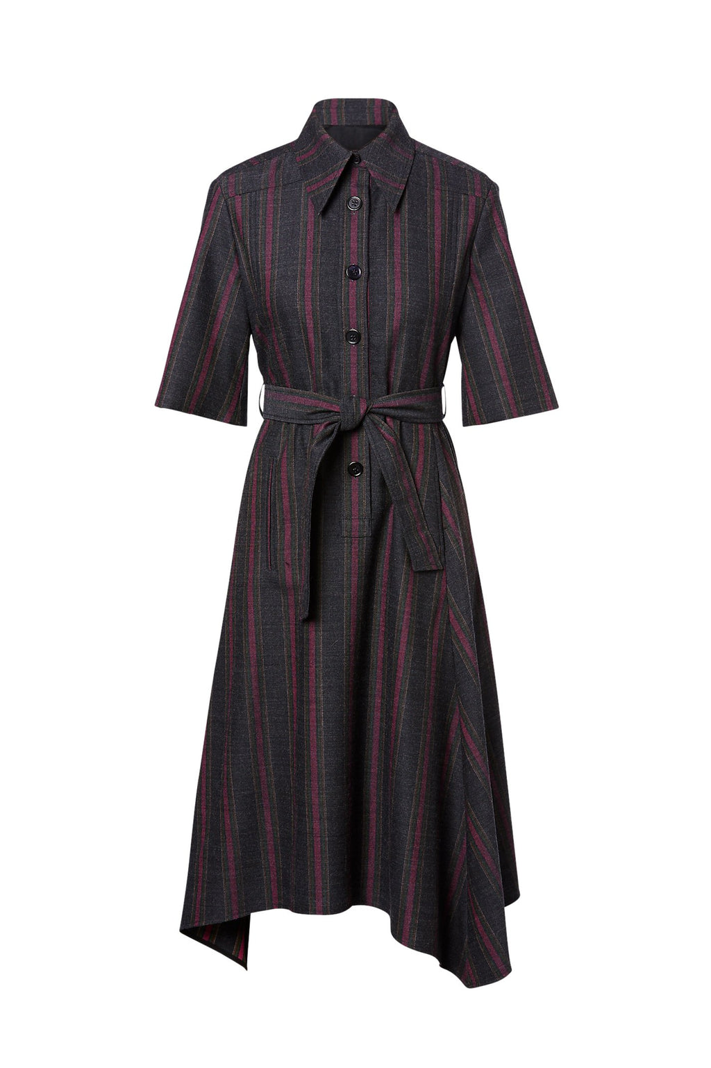 TAILORED STRIPE DRESS