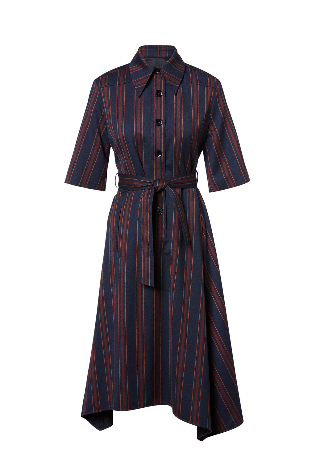 TAILORED STRIPE DRESS