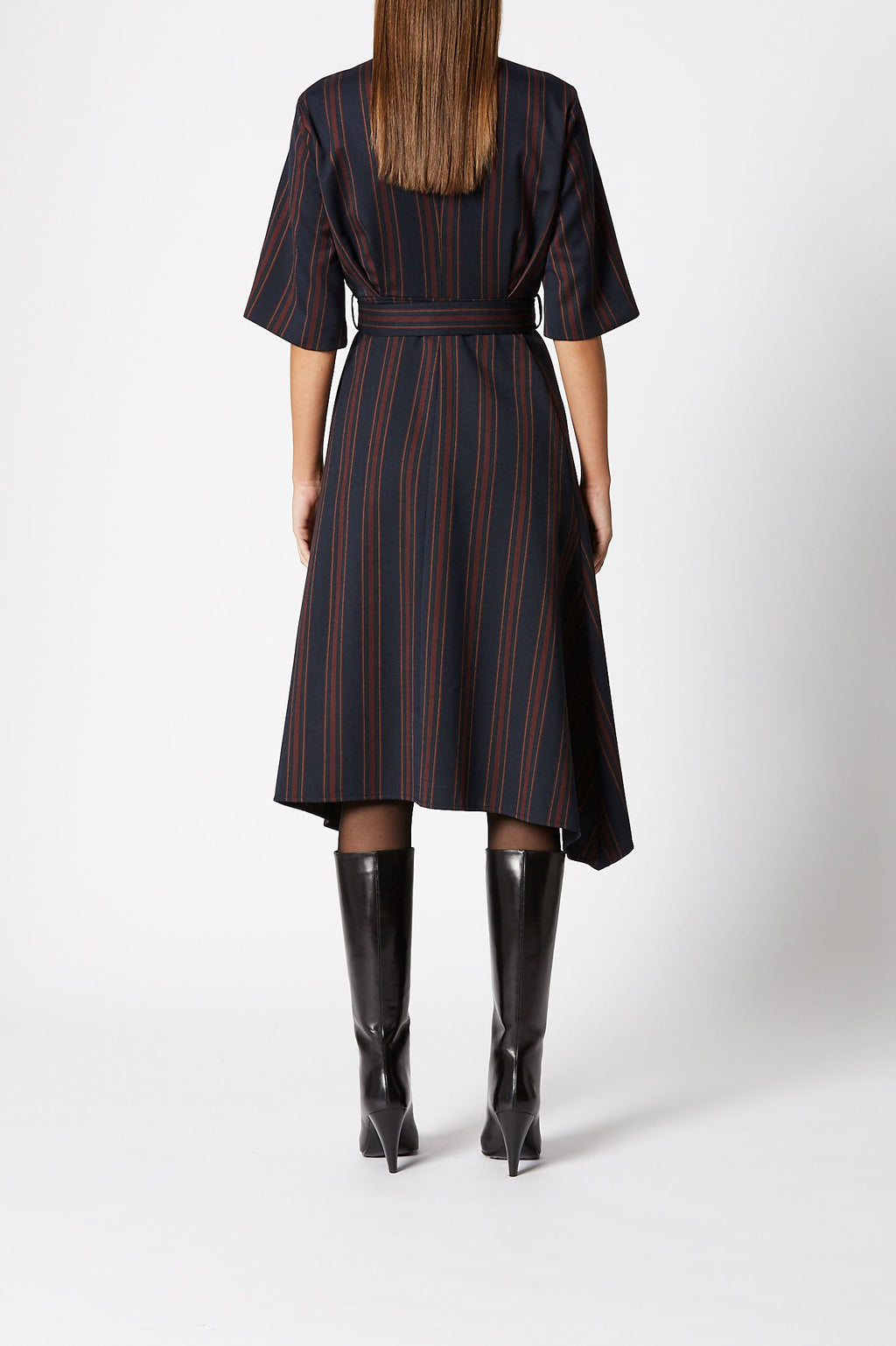 TAILORED STRIPE DRESS