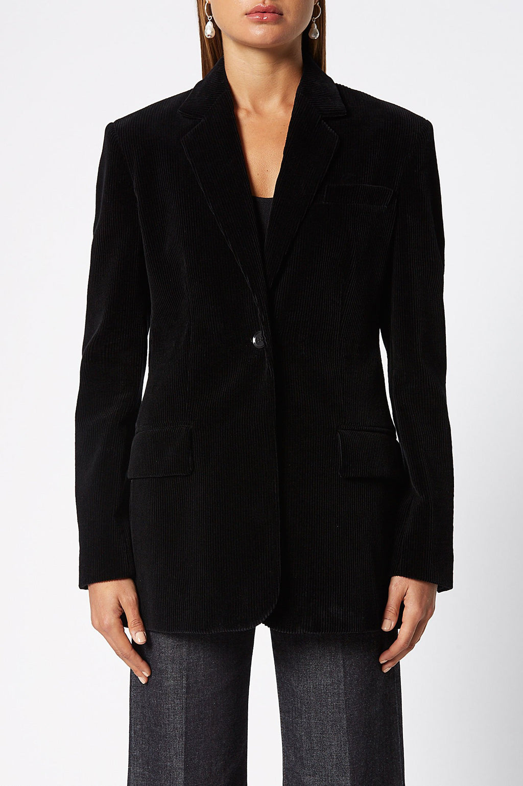 TAILORED CORD BLAZER