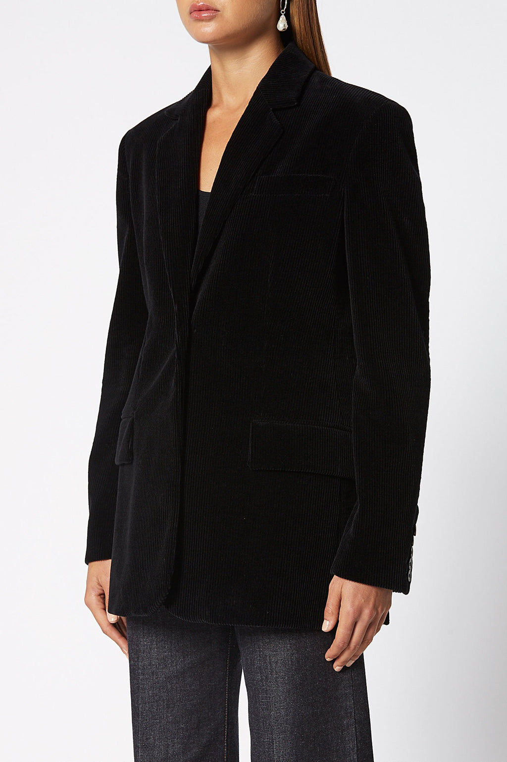 TAILORED CORD BLAZER