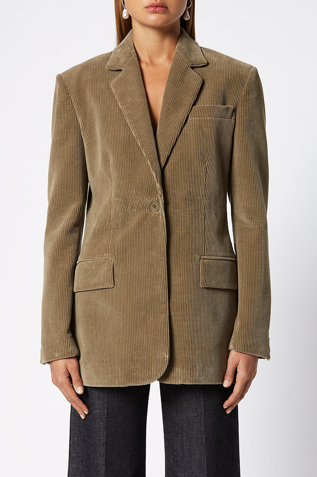 TAILORED CORD BLAZER