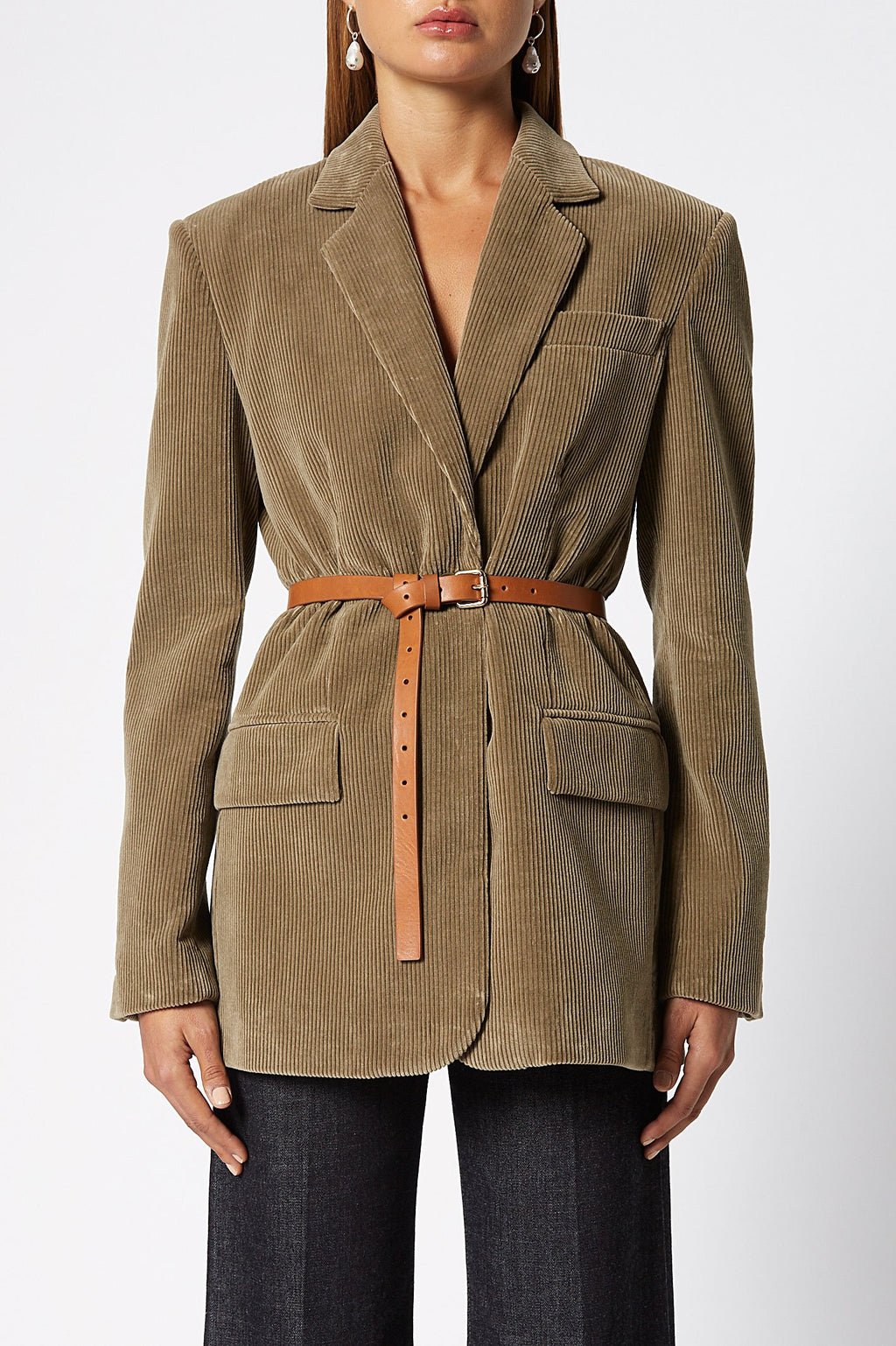 TAILORED CORD BLAZER