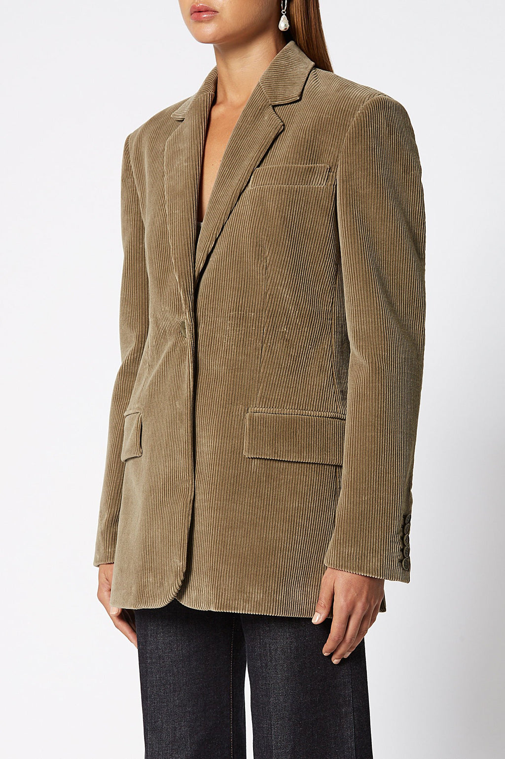 TAILORED CORD BLAZER