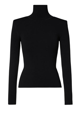 CREPE KNIT TAILORED POLO SWTR